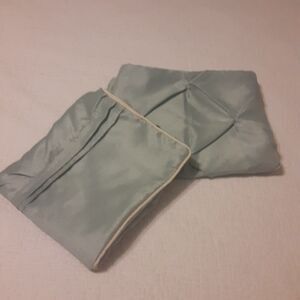 Madison Park Ruched Diamond Sateen Pillow Shams x 2